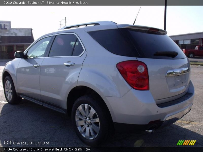 Silver Ice Metallic / Jet Black 2010 Chevrolet Equinox LT
