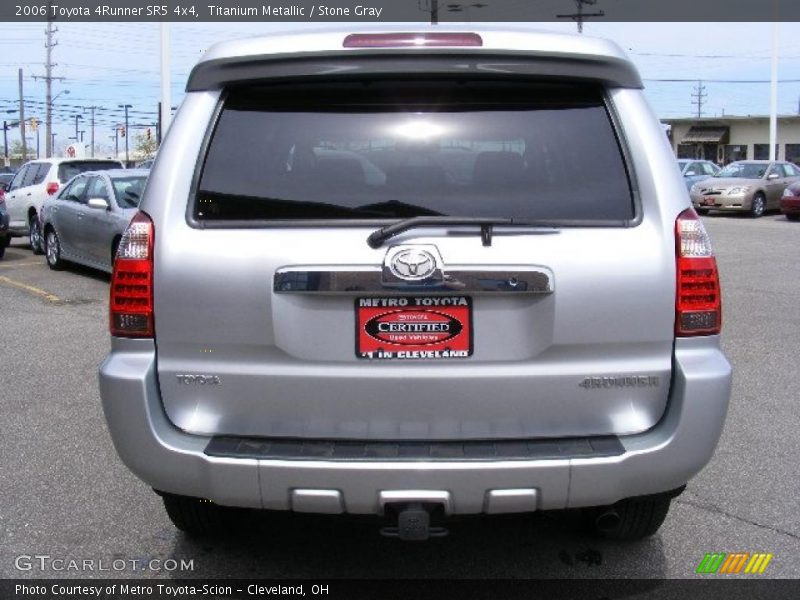 Titanium Metallic / Stone Gray 2006 Toyota 4Runner SR5 4x4