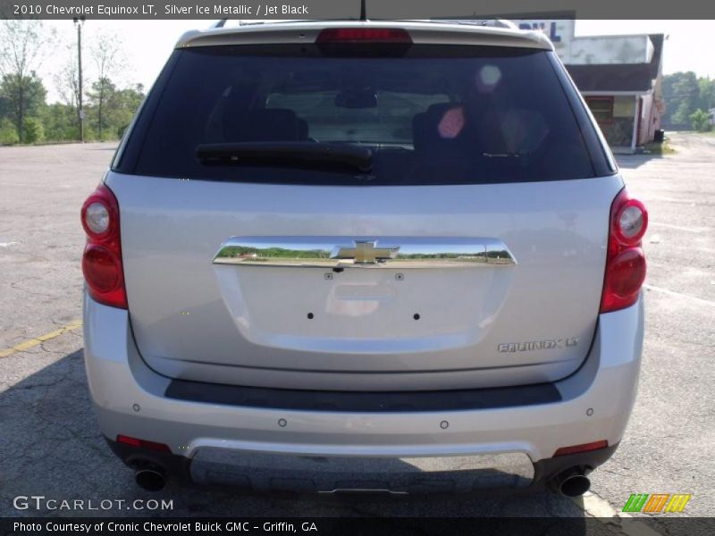 Silver Ice Metallic / Jet Black 2010 Chevrolet Equinox LT