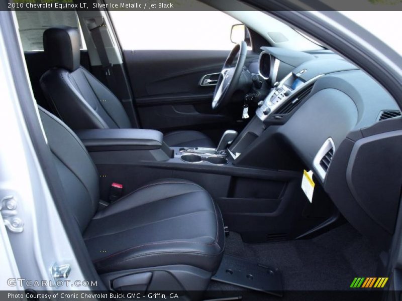 Silver Ice Metallic / Jet Black 2010 Chevrolet Equinox LT