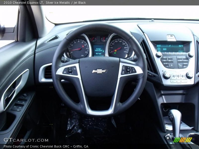 Silver Ice Metallic / Jet Black 2010 Chevrolet Equinox LT