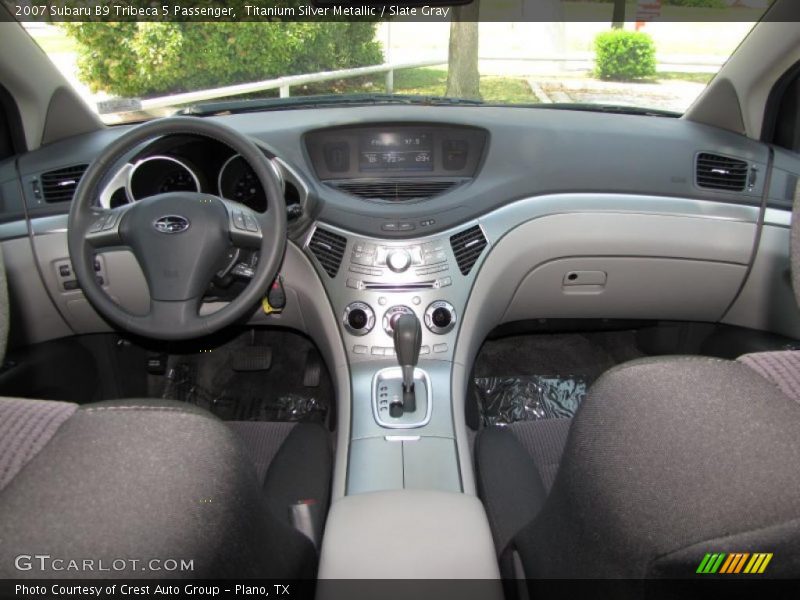 Titanium Silver Metallic / Slate Gray 2007 Subaru B9 Tribeca 5 Passenger