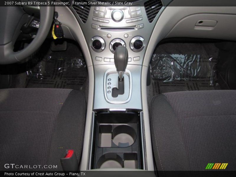 Titanium Silver Metallic / Slate Gray 2007 Subaru B9 Tribeca 5 Passenger