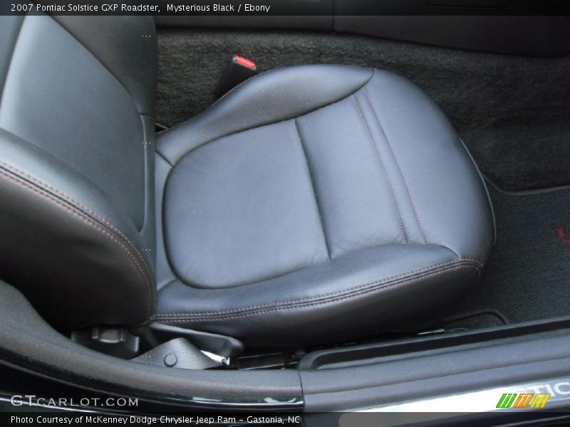 Mysterious Black / Ebony 2007 Pontiac Solstice GXP Roadster