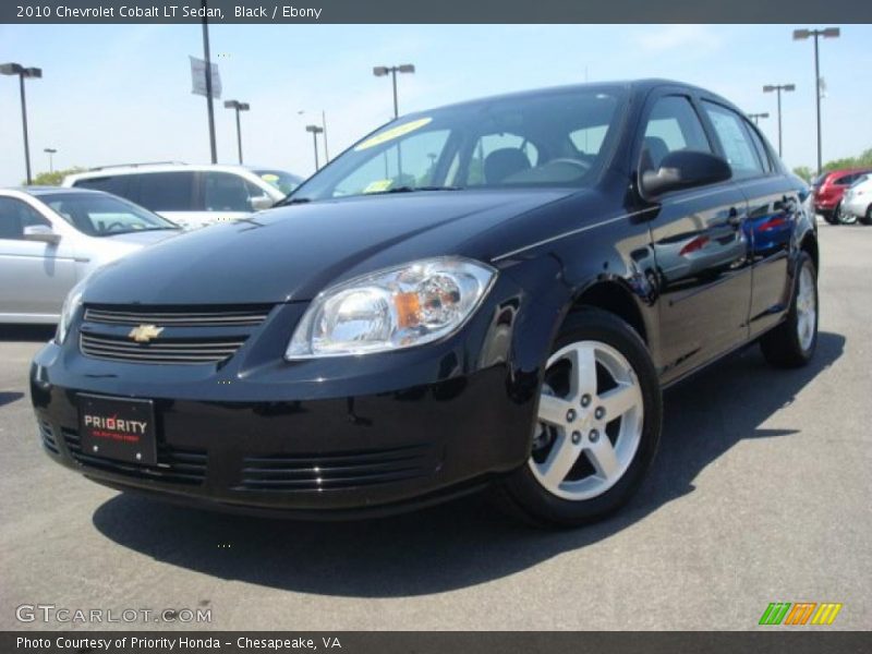 Black / Ebony 2010 Chevrolet Cobalt LT Sedan