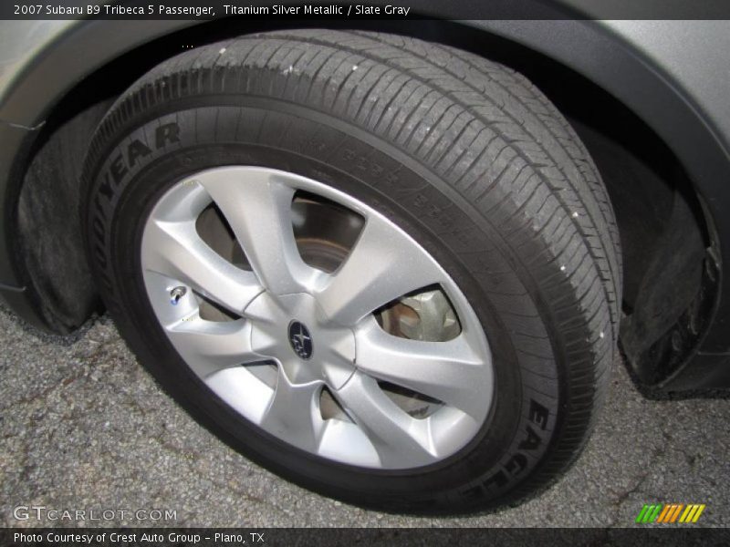 Titanium Silver Metallic / Slate Gray 2007 Subaru B9 Tribeca 5 Passenger