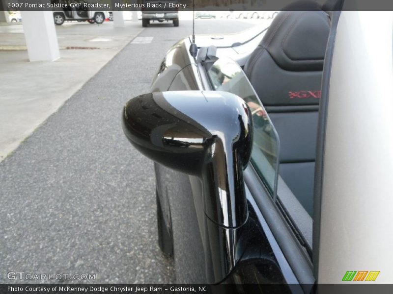 Mysterious Black / Ebony 2007 Pontiac Solstice GXP Roadster