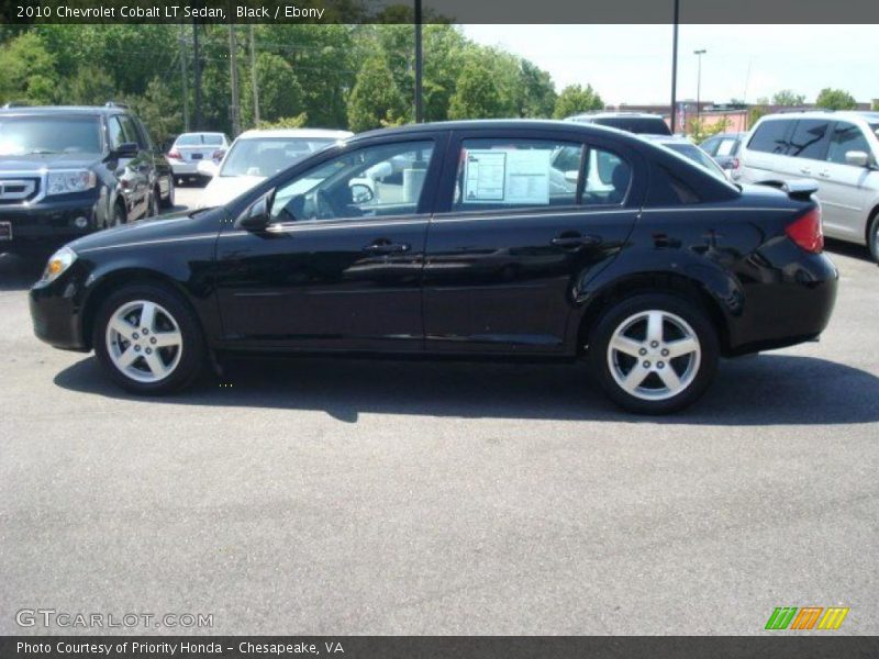 Black / Ebony 2010 Chevrolet Cobalt LT Sedan