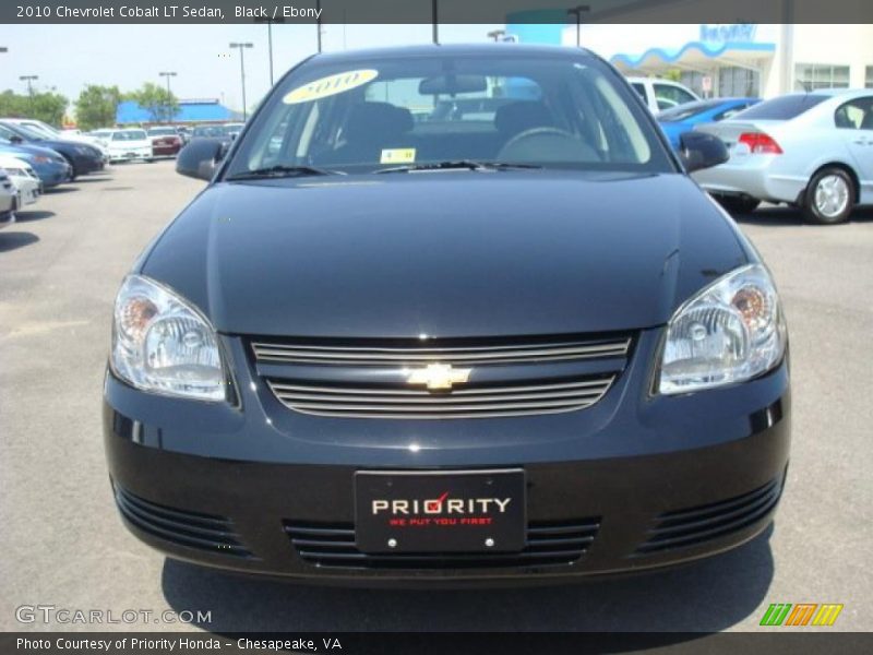 Black / Ebony 2010 Chevrolet Cobalt LT Sedan