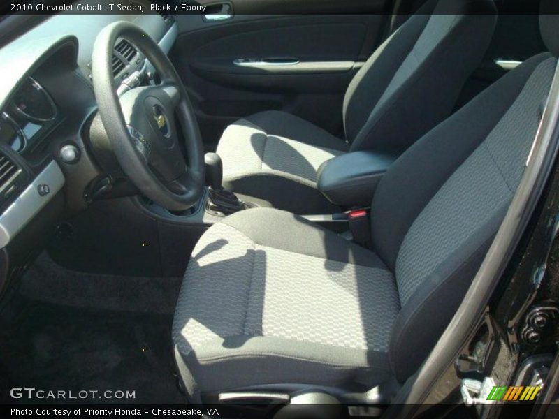 Black / Ebony 2010 Chevrolet Cobalt LT Sedan