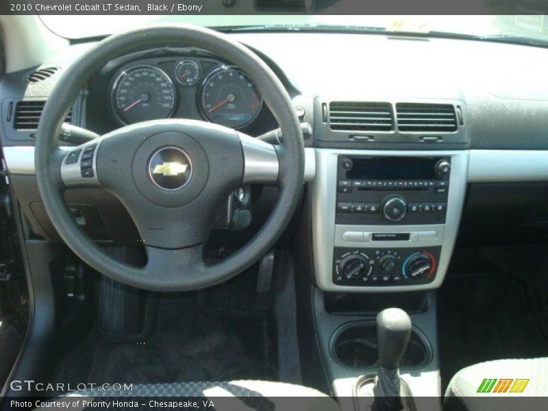 Black / Ebony 2010 Chevrolet Cobalt LT Sedan