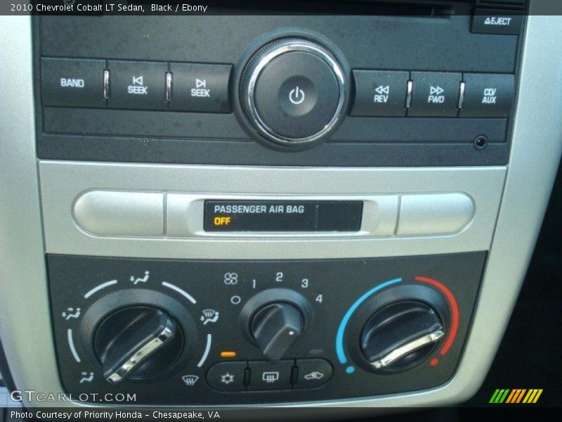 Black / Ebony 2010 Chevrolet Cobalt LT Sedan