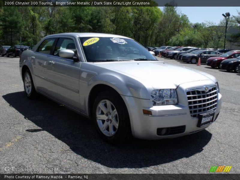 Bright Silver Metallic / Dark Slate Gray/Light Graystone 2006 Chrysler 300 Touring