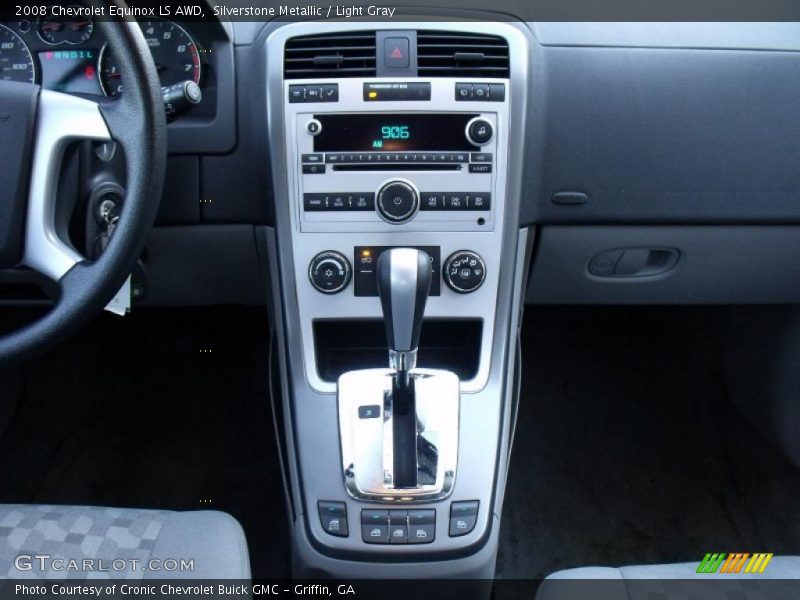 Silverstone Metallic / Light Gray 2008 Chevrolet Equinox LS AWD
