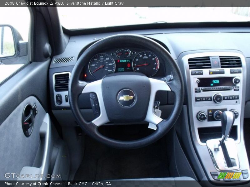 Silverstone Metallic / Light Gray 2008 Chevrolet Equinox LS AWD