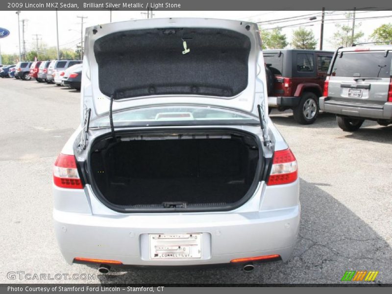 Brilliant Silver Metallic / Light Stone 2009 Lincoln MKZ Sedan