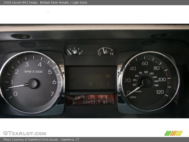 Brilliant Silver Metallic / Light Stone 2009 Lincoln MKZ Sedan