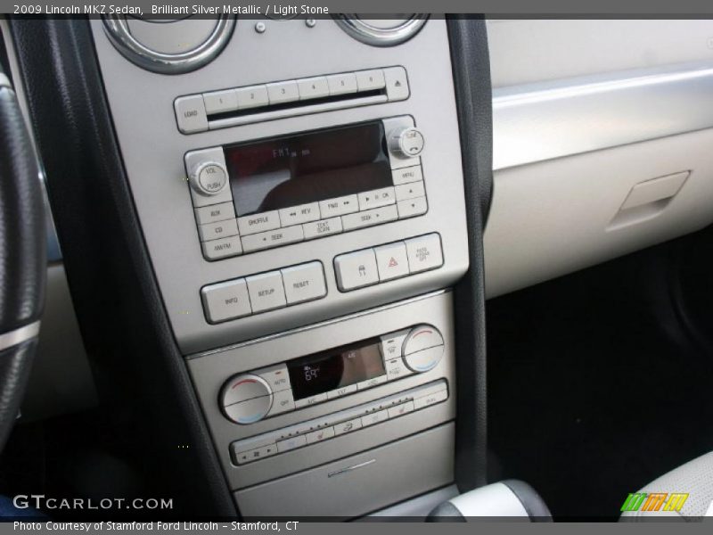 Brilliant Silver Metallic / Light Stone 2009 Lincoln MKZ Sedan