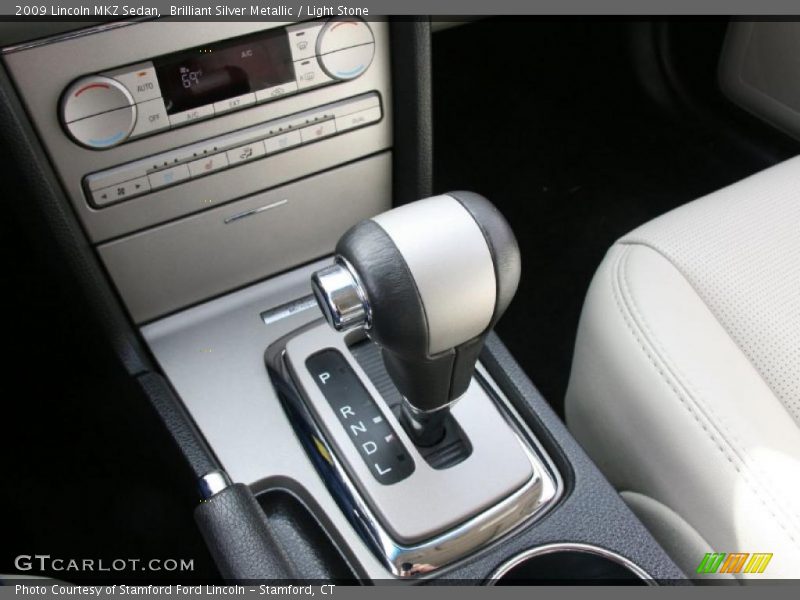 Brilliant Silver Metallic / Light Stone 2009 Lincoln MKZ Sedan