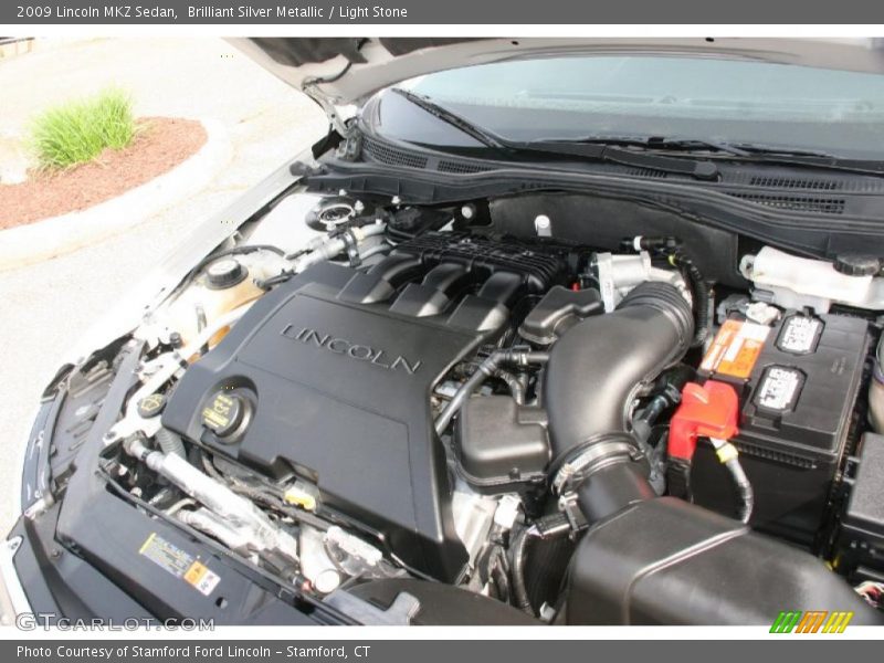 Brilliant Silver Metallic / Light Stone 2009 Lincoln MKZ Sedan