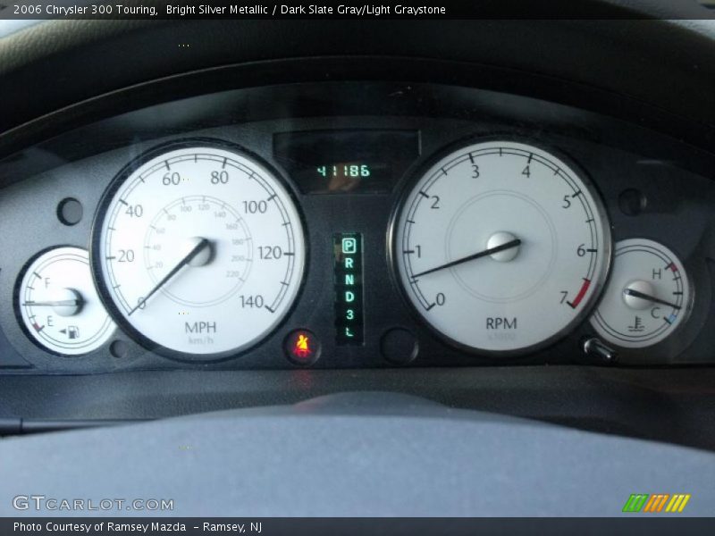 Bright Silver Metallic / Dark Slate Gray/Light Graystone 2006 Chrysler 300 Touring