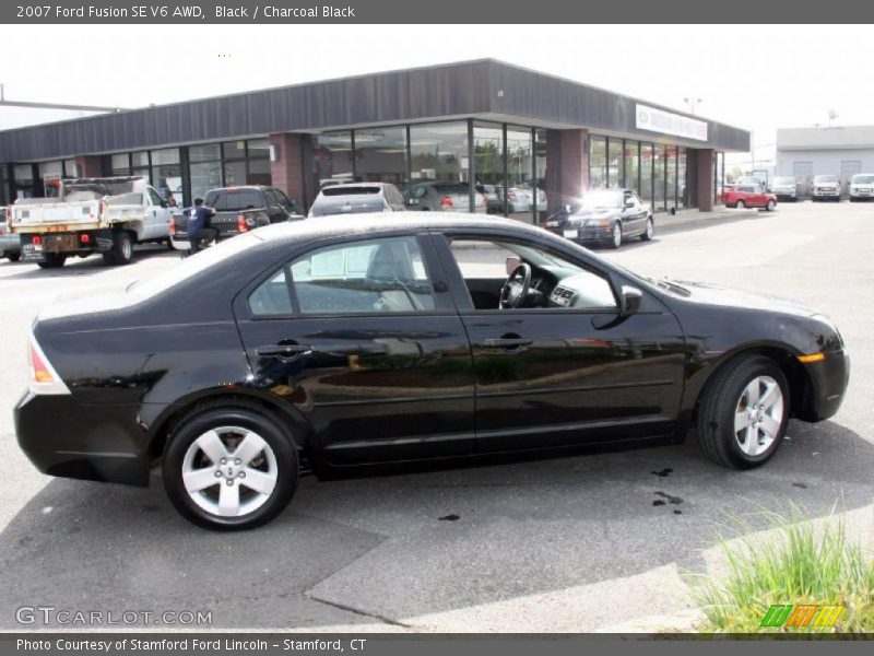 Black / Charcoal Black 2007 Ford Fusion SE V6 AWD