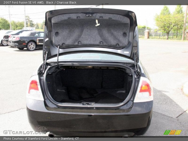 Black / Charcoal Black 2007 Ford Fusion SE V6 AWD