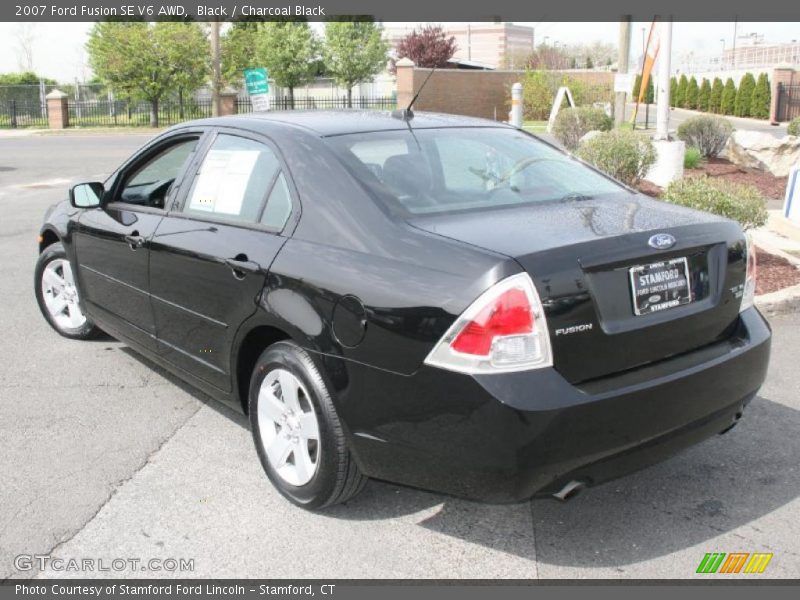 Black / Charcoal Black 2007 Ford Fusion SE V6 AWD