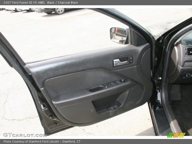 Black / Charcoal Black 2007 Ford Fusion SE V6 AWD