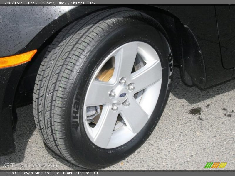 Black / Charcoal Black 2007 Ford Fusion SE V6 AWD
