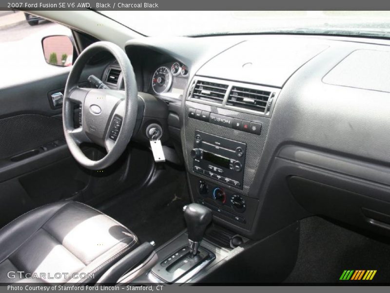 Black / Charcoal Black 2007 Ford Fusion SE V6 AWD