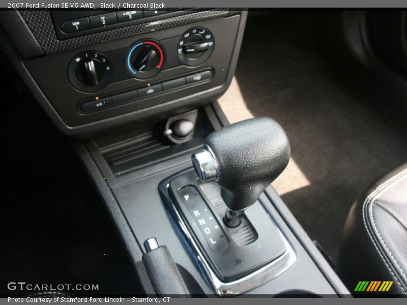 Black / Charcoal Black 2007 Ford Fusion SE V6 AWD
