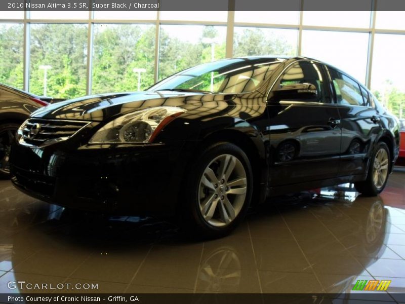 Super Black / Charcoal 2010 Nissan Altima 3.5 SR