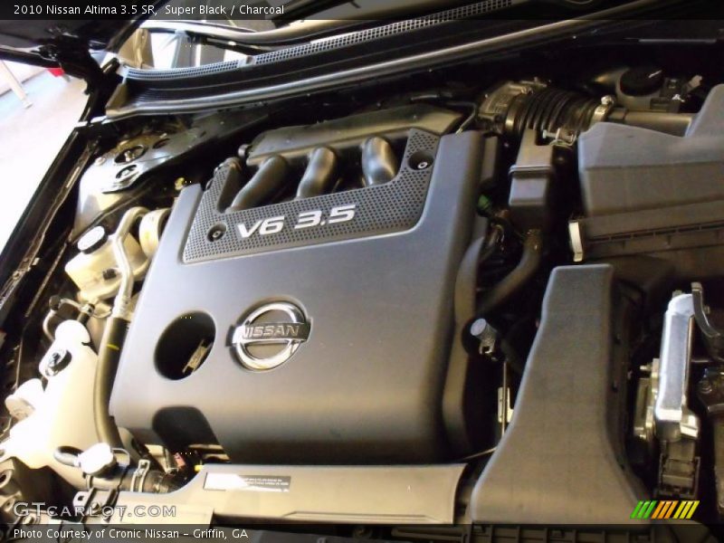 Super Black / Charcoal 2010 Nissan Altima 3.5 SR