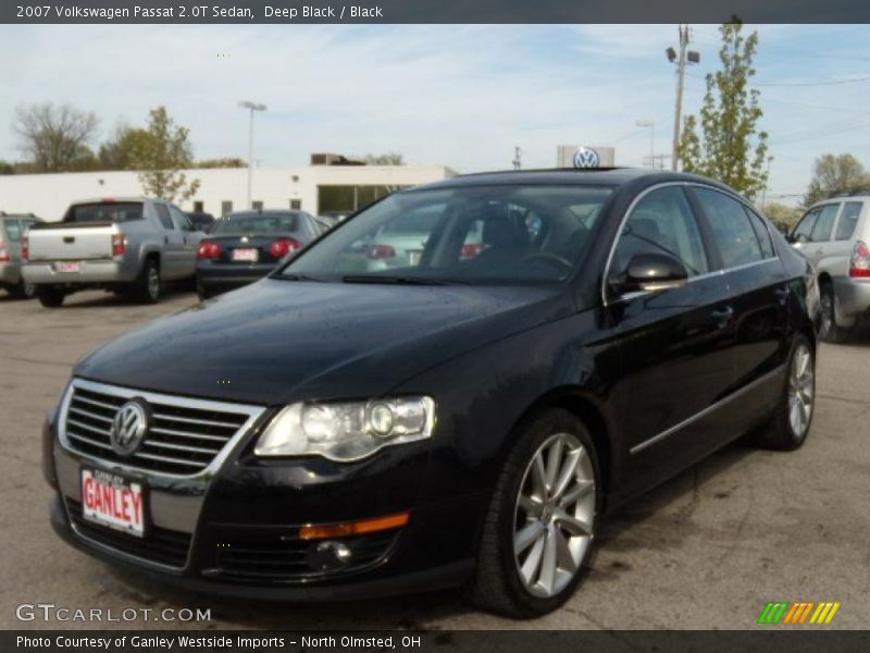 Deep Black / Black 2007 Volkswagen Passat 2.0T Sedan