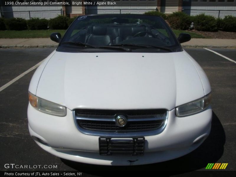 Bright White / Agate Black 1998 Chrysler Sebring JXi Convertible