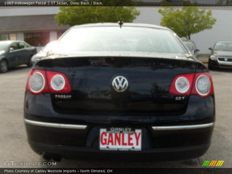 Deep Black / Black 2007 Volkswagen Passat 2.0T Sedan