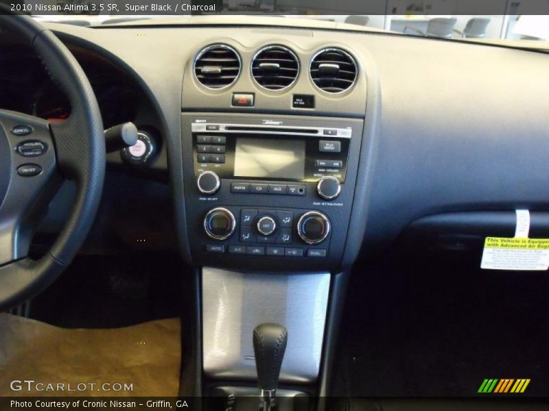 Super Black / Charcoal 2010 Nissan Altima 3.5 SR