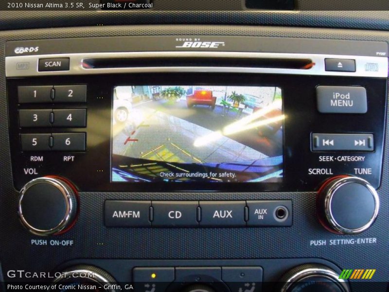 Super Black / Charcoal 2010 Nissan Altima 3.5 SR