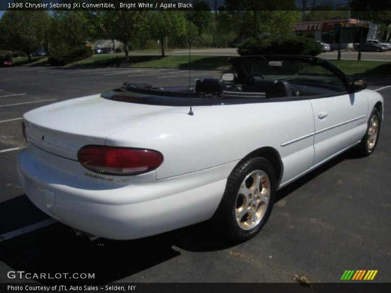 Bright White / Agate Black 1998 Chrysler Sebring JXi Convertible