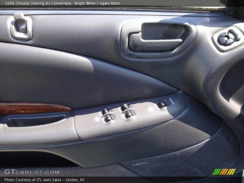 Bright White / Agate Black 1998 Chrysler Sebring JXi Convertible