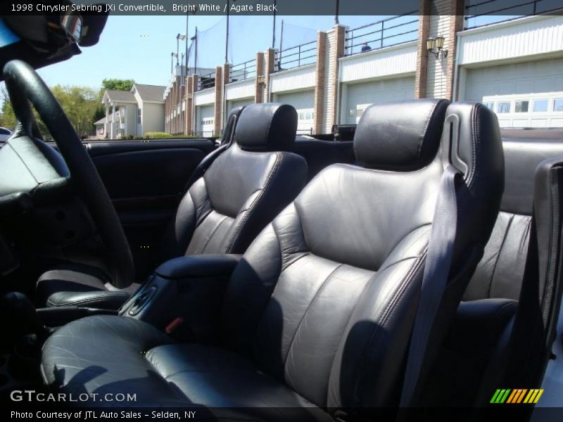 Bright White / Agate Black 1998 Chrysler Sebring JXi Convertible