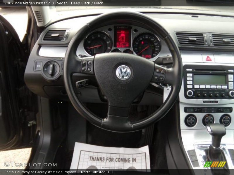 Deep Black / Black 2007 Volkswagen Passat 2.0T Sedan