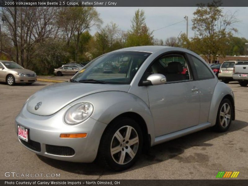 Reflex Silver / Grey 2006 Volkswagen New Beetle 2.5 Coupe