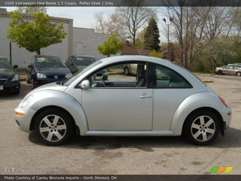 Reflex Silver / Grey 2006 Volkswagen New Beetle 2.5 Coupe