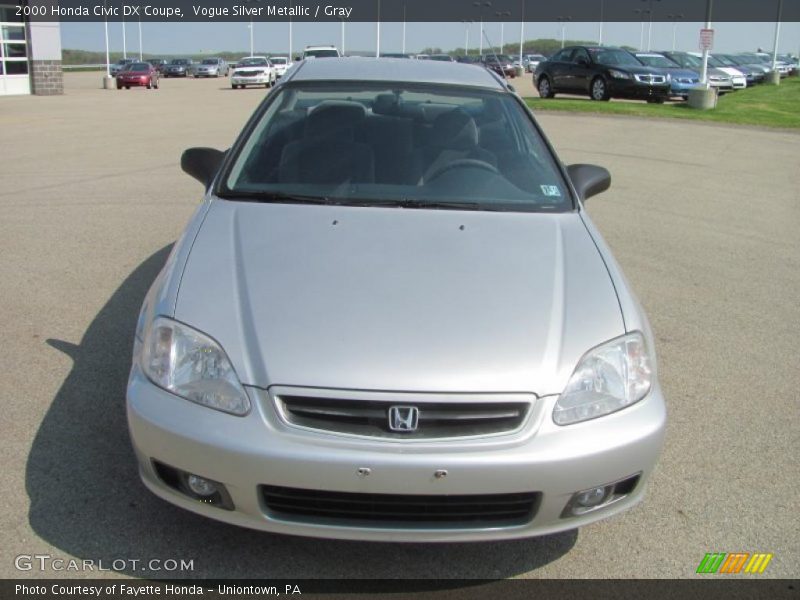 Vogue Silver Metallic / Gray 2000 Honda Civic DX Coupe