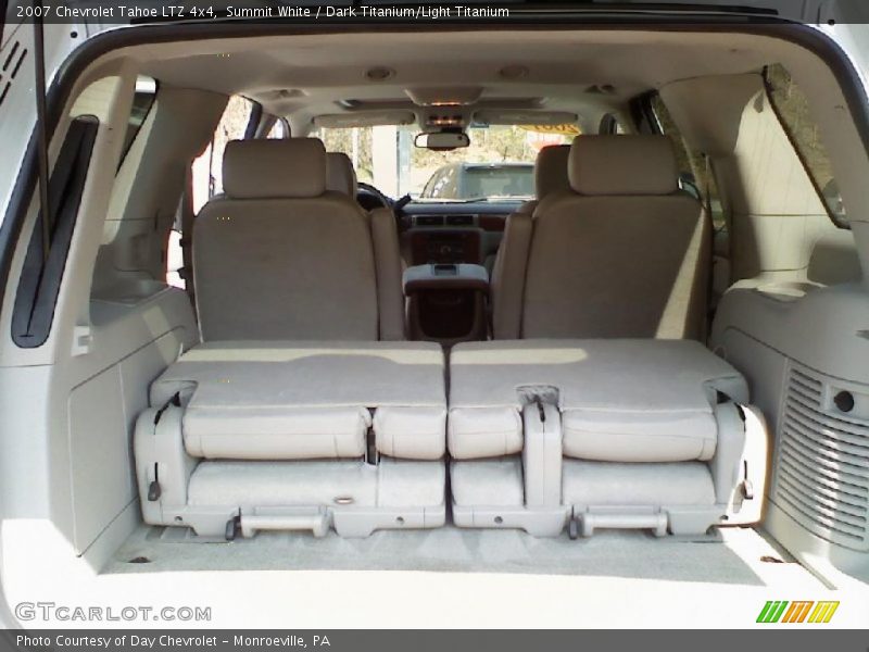 Summit White / Dark Titanium/Light Titanium 2007 Chevrolet Tahoe LTZ 4x4