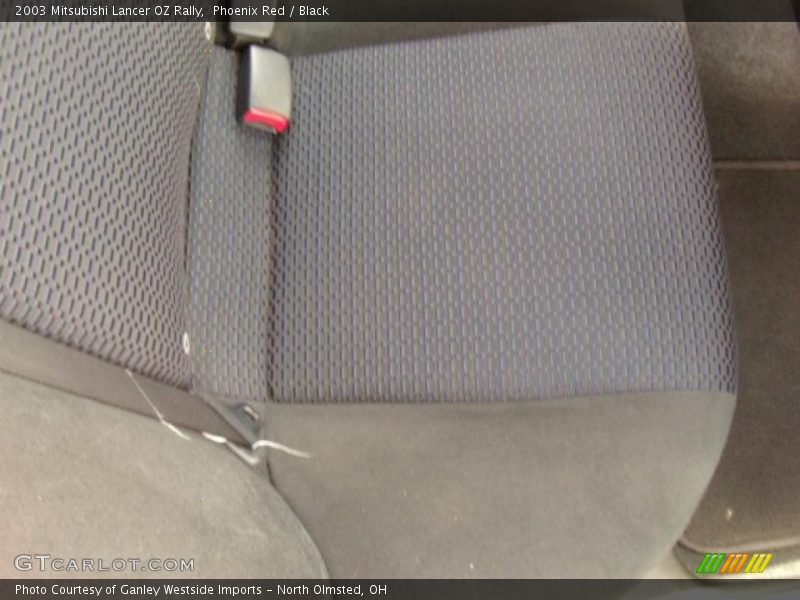 Phoenix Red / Black 2003 Mitsubishi Lancer OZ Rally