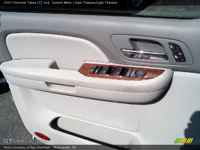 Summit White / Dark Titanium/Light Titanium 2007 Chevrolet Tahoe LTZ 4x4