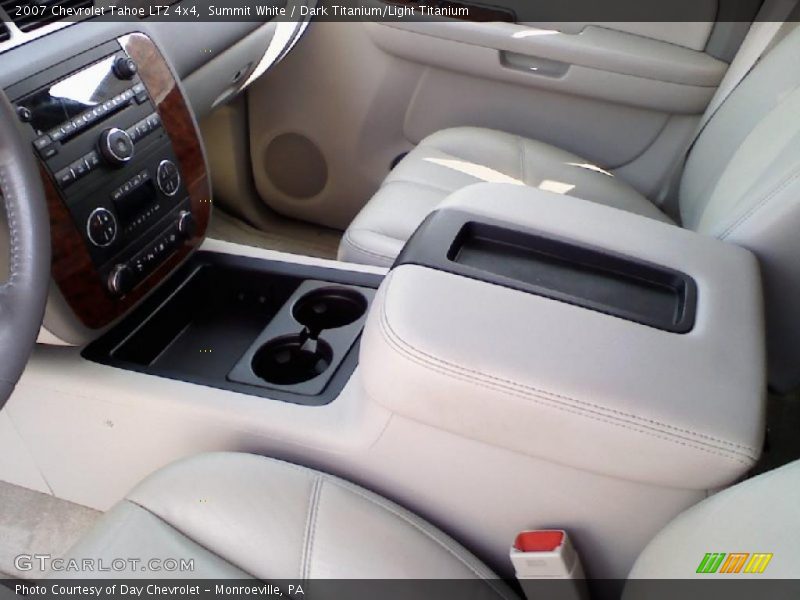 Summit White / Dark Titanium/Light Titanium 2007 Chevrolet Tahoe LTZ 4x4